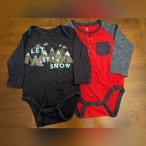 GAP Long Sleeve Onesies